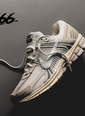 Nike/耐克 Zoom Vomero 5 灰黄舒适缓震透气潮流跑鞋FJ7694-020