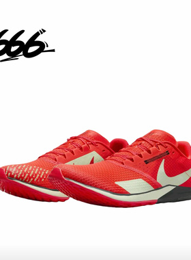 Nike/耐克 Zoom Rival Waffle 6 男女缓震训练田径鞋DX7998-600