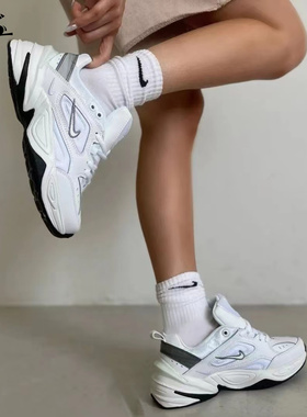 老陆 NIKE M2K 男复古老爹鞋轻便运动鞋休闲潮流跑步鞋AV4789-102