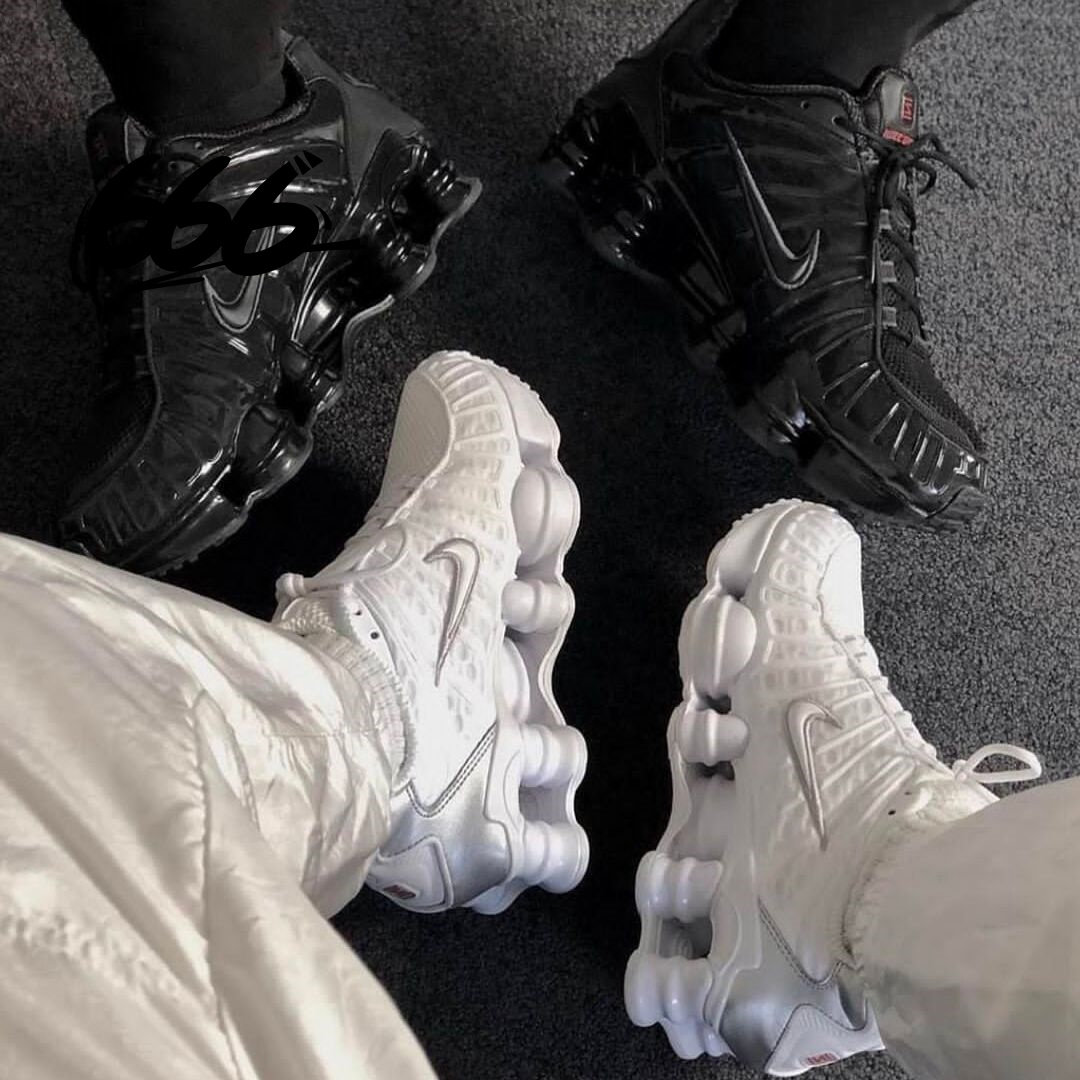 Nike/耐克 Shox TL 春季男女耐磨透气低帮运动跑步鞋FQ2775-001