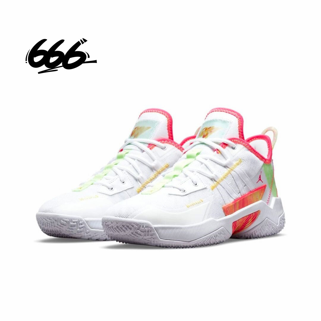 Nike Jordan One Take 2 pf 男款威少2简版低帮篮球鞋 CW2458-163