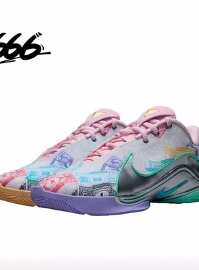 NIKE/耐克 LEBRON 22 百搭舒适缓震运动休闲篮球鞋FZ1098-100