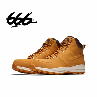 NIKE MANOA 耐克男子大黄靴马丁靴户外登山休闲运动鞋 454350-700