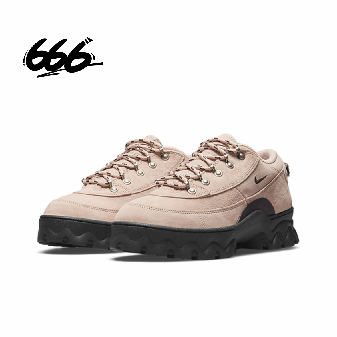 Nike Lahar Low 女子厚底增高耐磨休闲松糕鞋 DB9953-201
