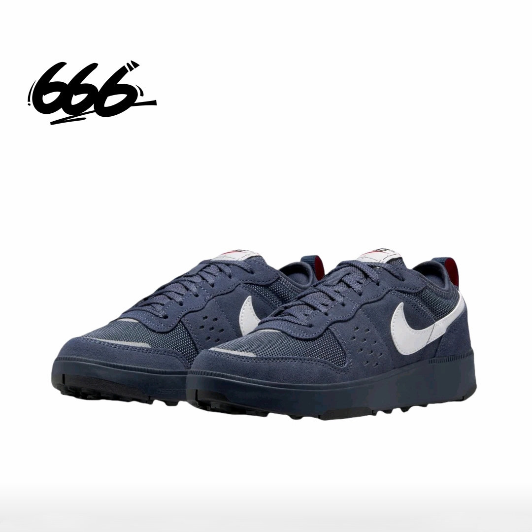 NIKE/耐克 C1TY 男女大童运动鞋透气网面翻毛皮网眼HQ0028