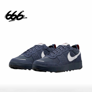 NIKE/耐克 C1TY 男女大童运动鞋透气网面翻毛皮网眼HQ0028