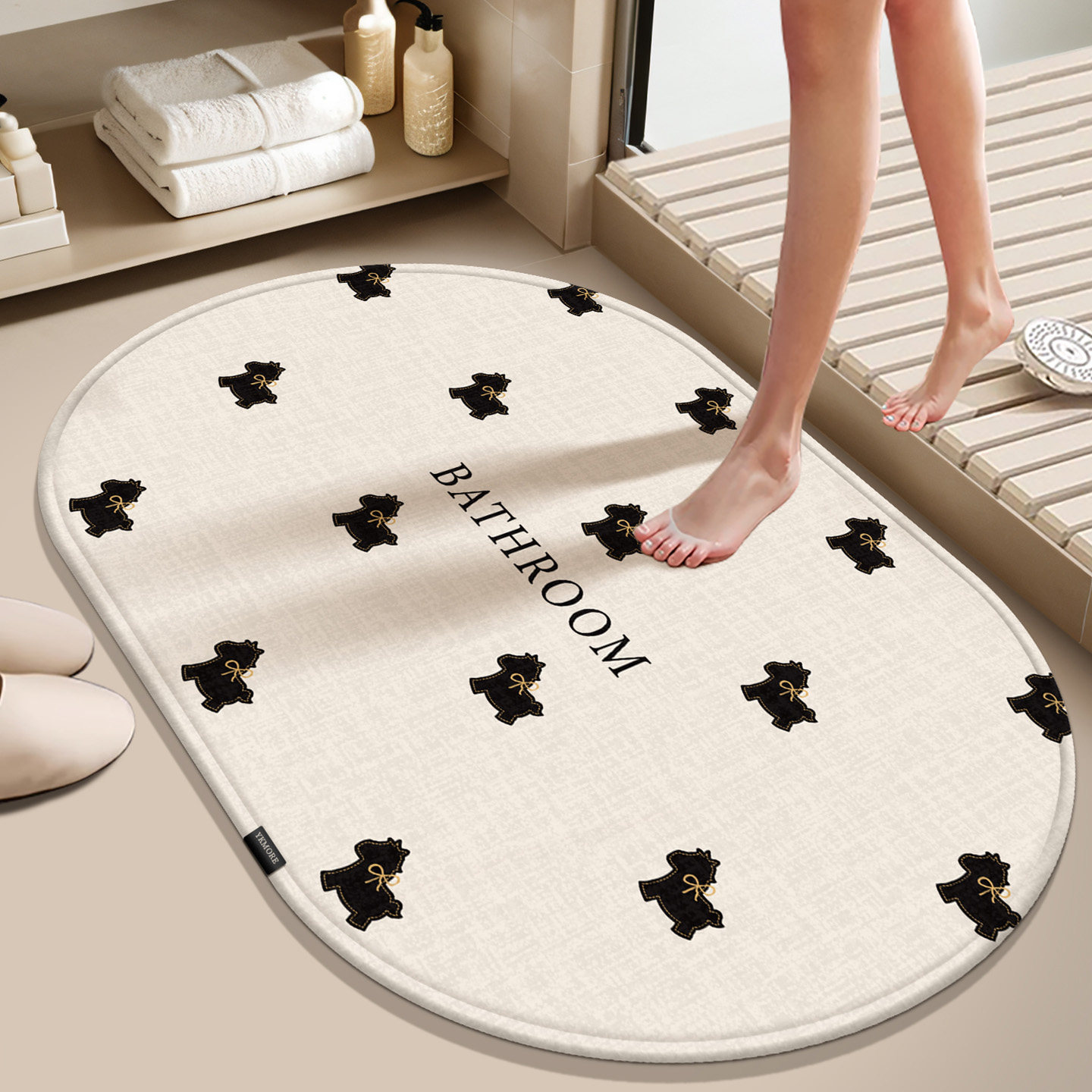 浴室防滑地垫卫生间吸水脚垫硅藻泥厕所门口垫子洗手间防水地毯,居家布艺,家用脚垫,淘宝优惠券,粉丝福利购,淘宝优惠卷