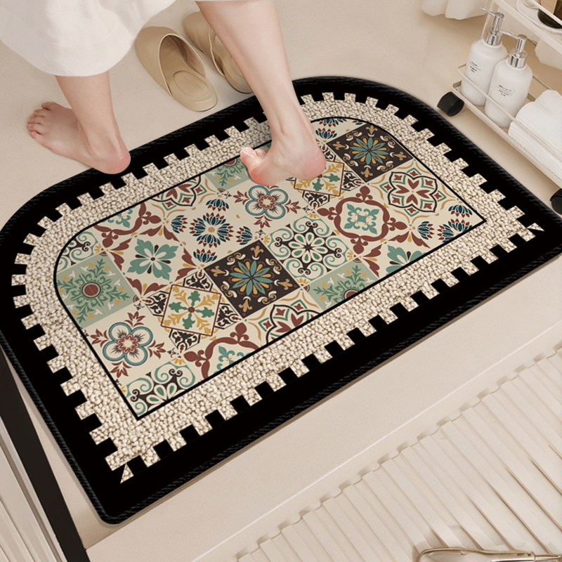 卫生间吸水地垫浴室门口防滑