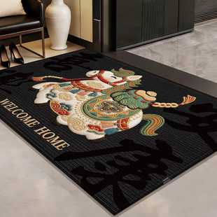 X入户门地垫入户门垫进门门口脚垫子2026新款入门脚踏垫马年地毯