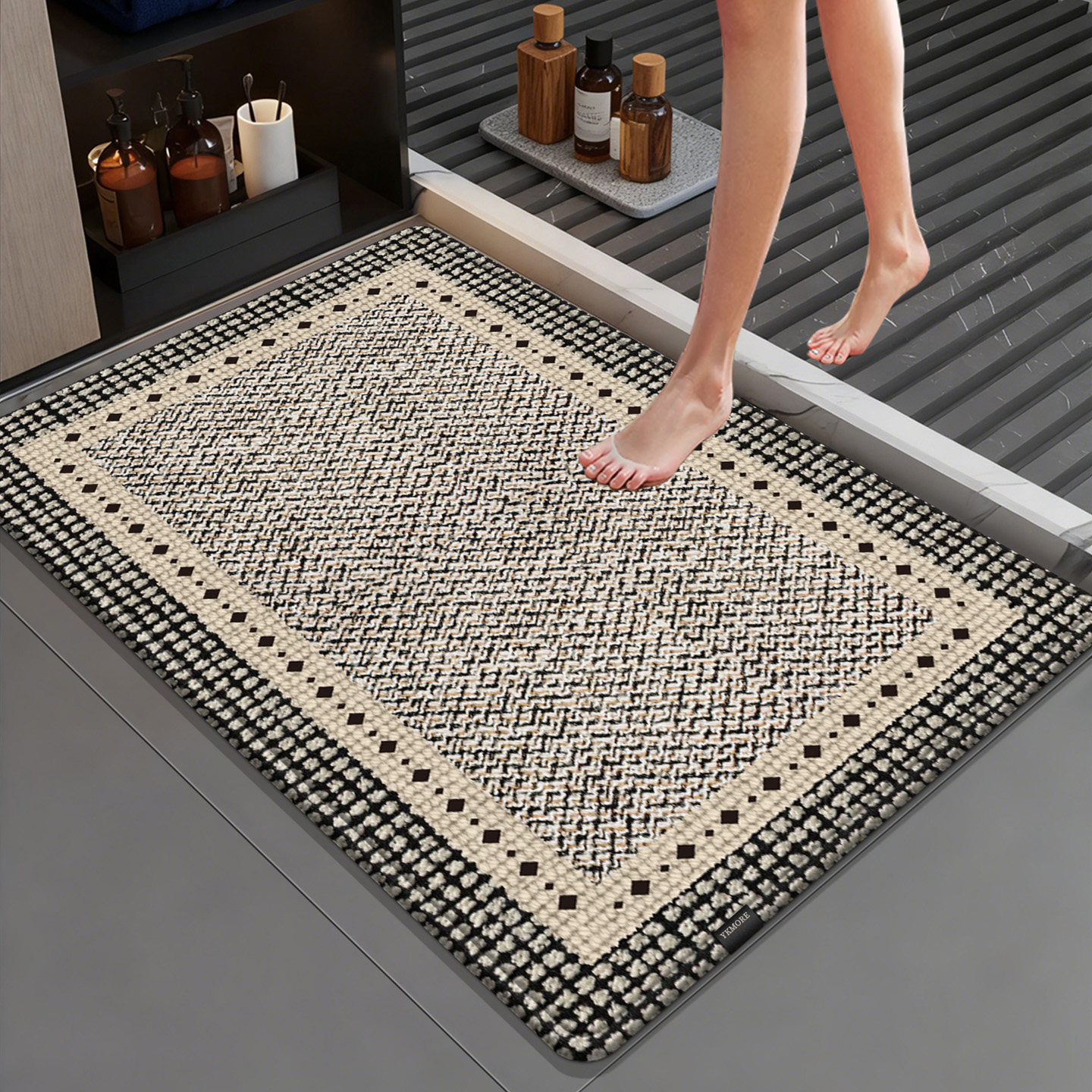 X浴室防滑地垫卫生间吸水脚垫硅藻泥家用厕所门口垫子洗手间地毯,居家布艺,家用脚垫,淘宝优惠券,粉丝福利购,淘宝优惠卷