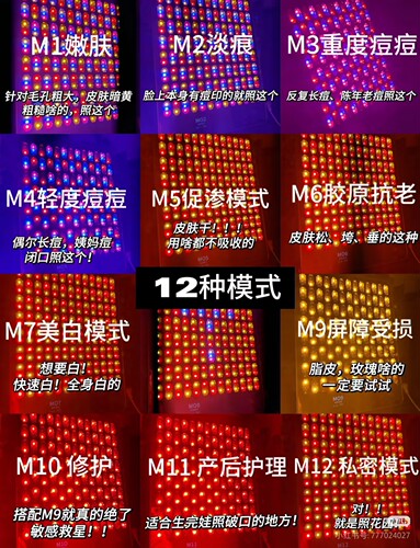 出租赁试用新款Seayeo昔又大排灯Max Pro版经典款红蓝光美容仪器
