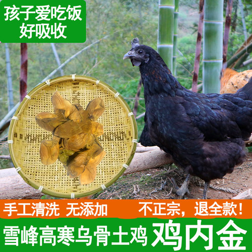 高山放养乌鸡内金70个