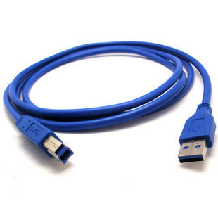 USB3.0打印线 USB AM公对BM公方口 兼容2.0数据线 连接线