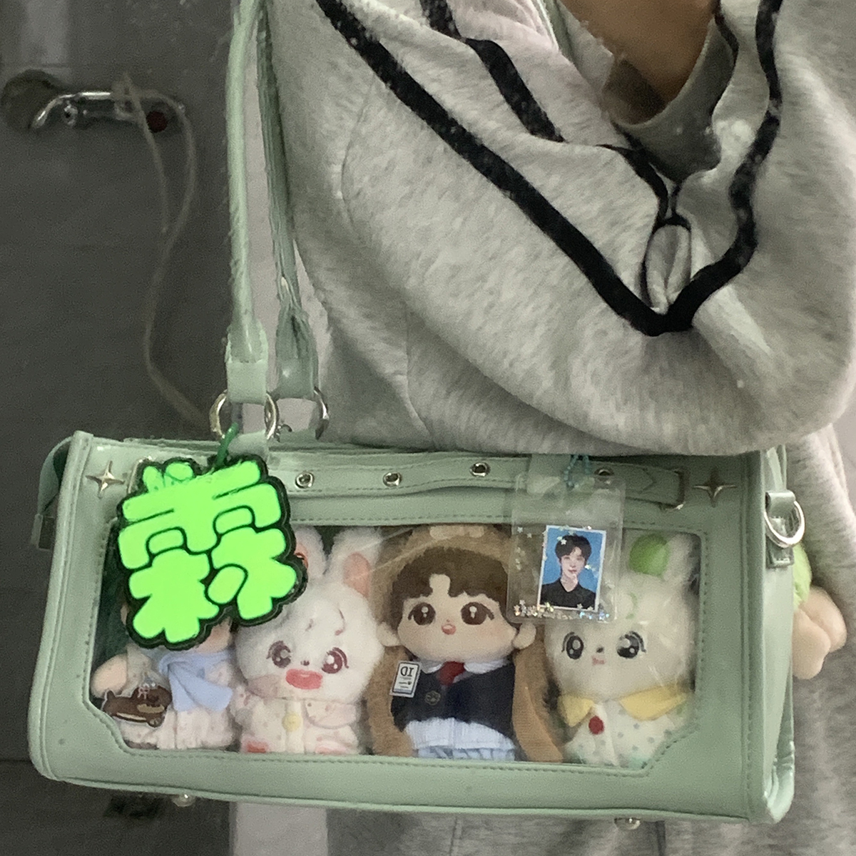 AORDA 原创小众百搭高颜值痛包女单肩斜挎学生党小食量制服遛娃包