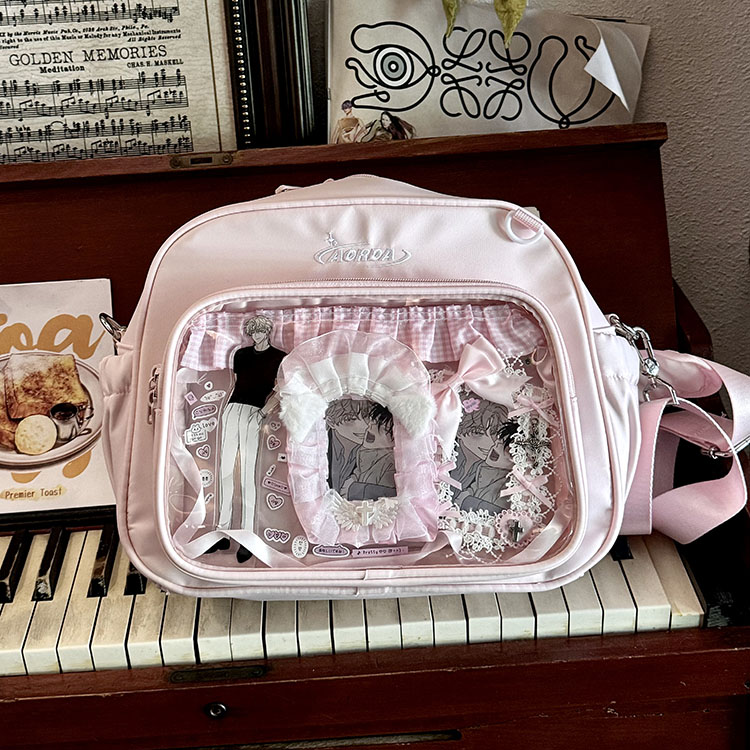 AORDA 原创设计娃包小食量二次元DIY挎包漫展吧唧日常通勤痛包