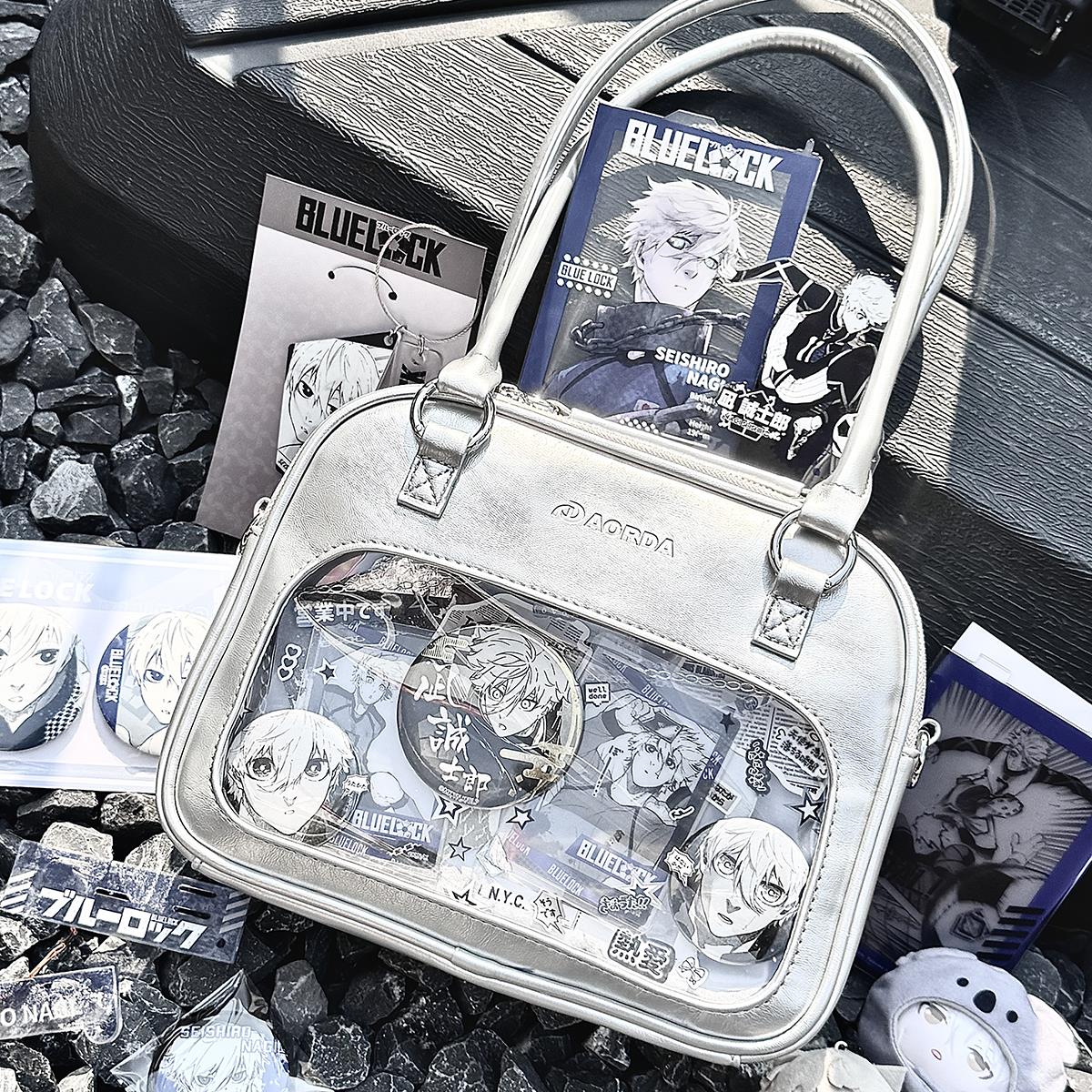 AORDA 二次元学生党追星痛包女斜挎双肩背包小食量制服娃娃收纳包