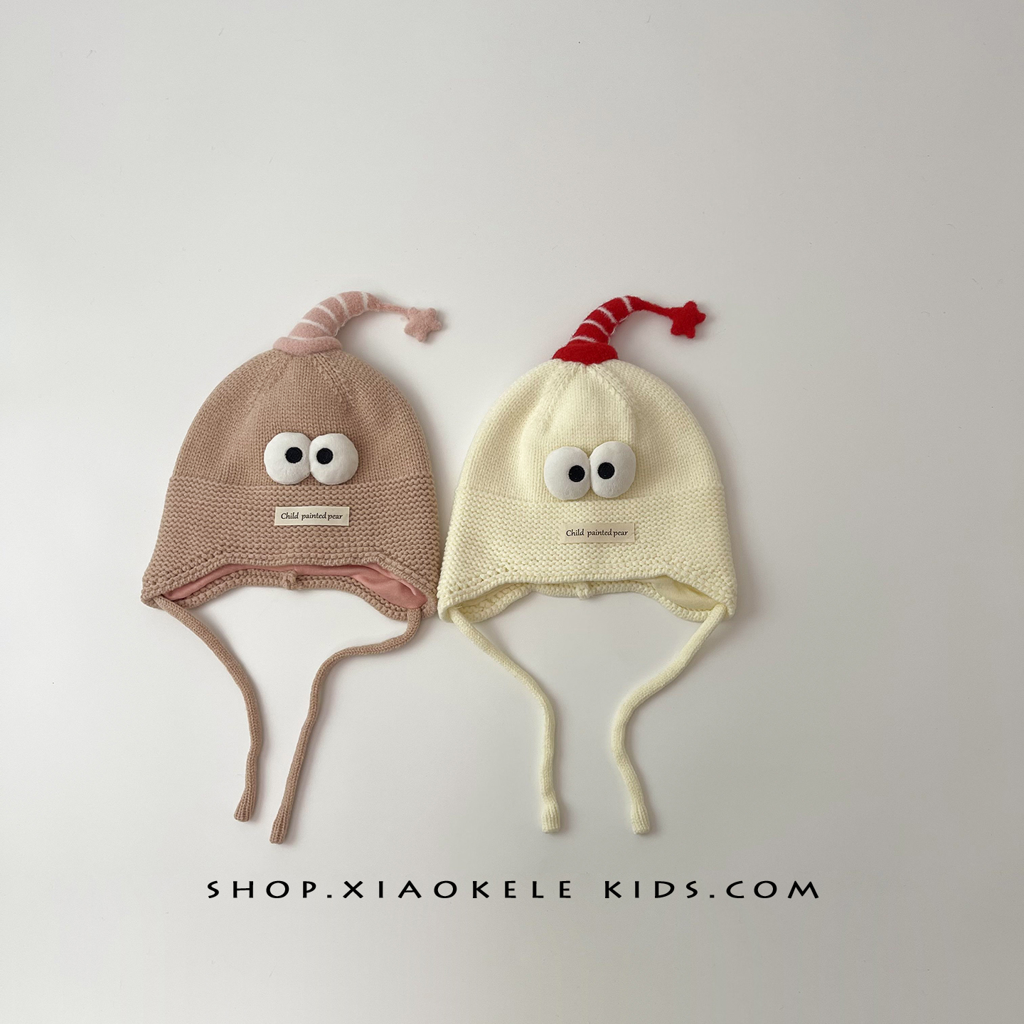 宝宝帽子秋冬保暖防寒护耳帽男女