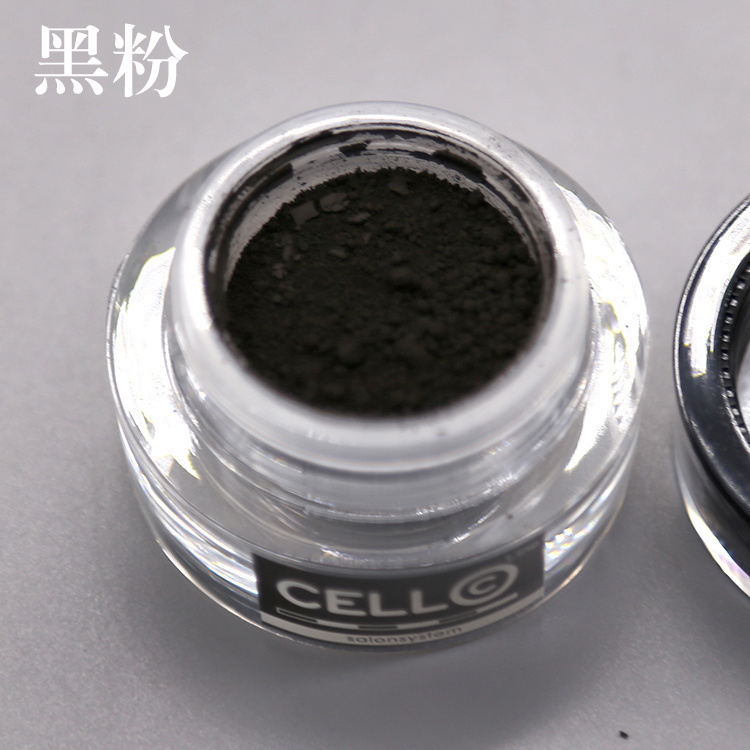 韩式半永久材料 韩式纹绣美瞳线眼线液色乳 易上色CELL极黑粉