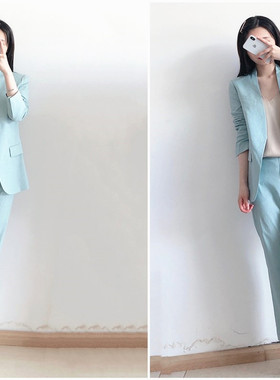 绍兴美代THEORY TREECA经典款亚麻松紧腰九分裤 K0203201现00~6