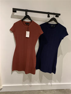绍兴美代 THEORY 22 圆领针织短袖连衣裙 M036708R $345 现PS