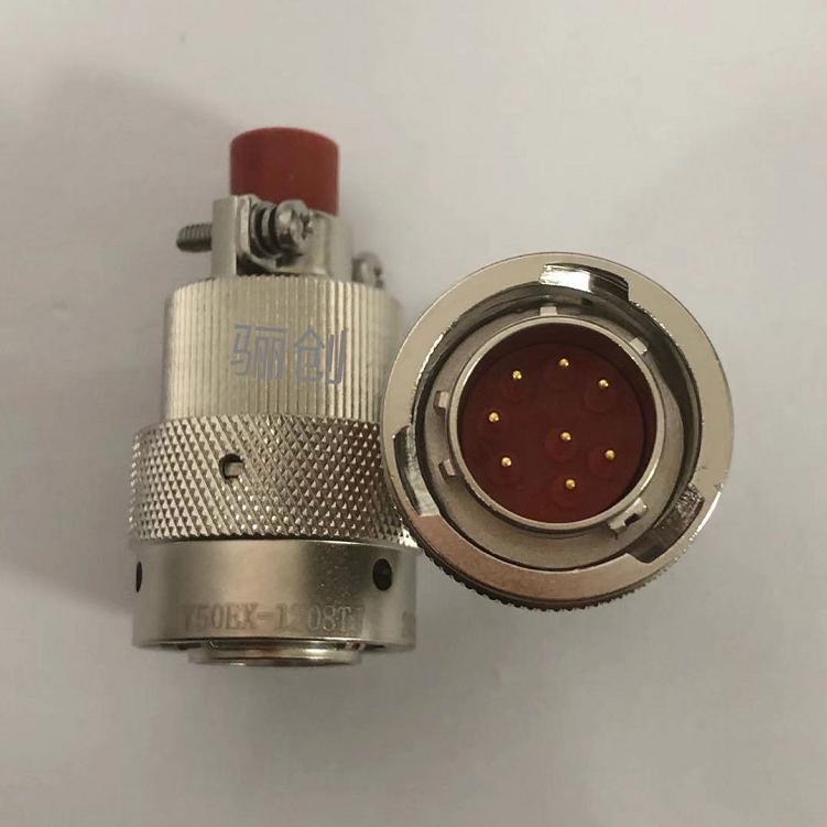 接插件Y50EX连接器Y50EX-1006ZJ10 +防尘盖Y50EX-1006TK5+防尘盖