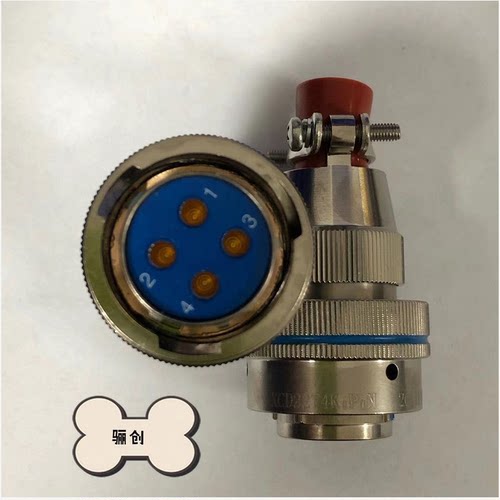 XC系列圆形连接器XCD22F3K1D1+金属防尘盖航空接插件