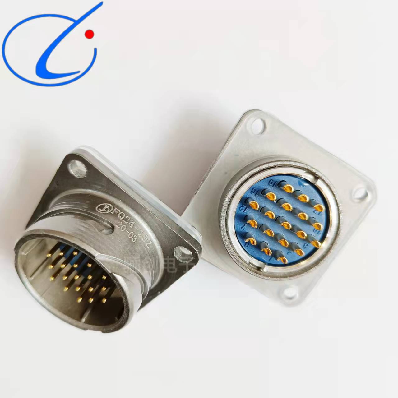 圆形连接器FQ24-4TK-12FQ24-4ZK插头插座电缆接插件