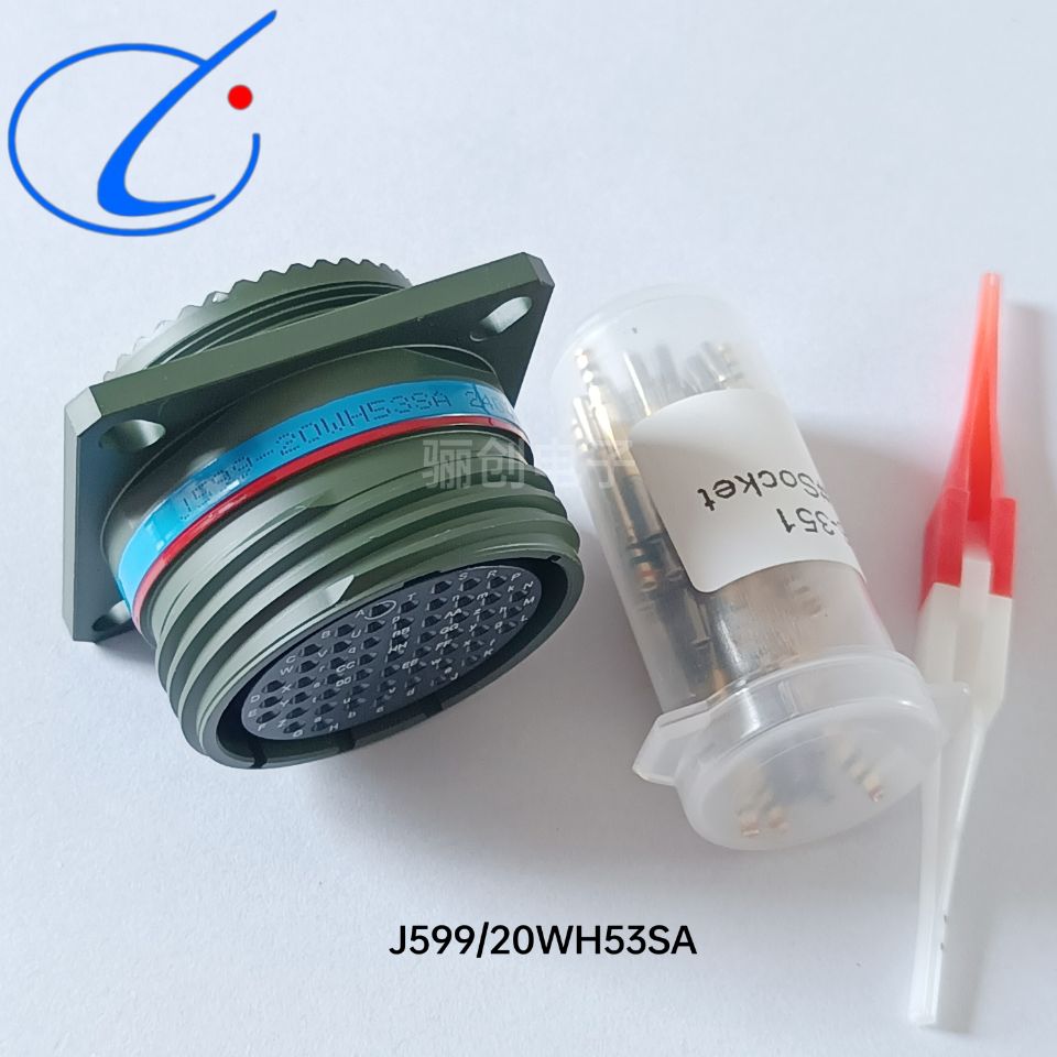 J599系列圆形连接器J599A8/20WC04N-4SC-S2-L1航空接插件