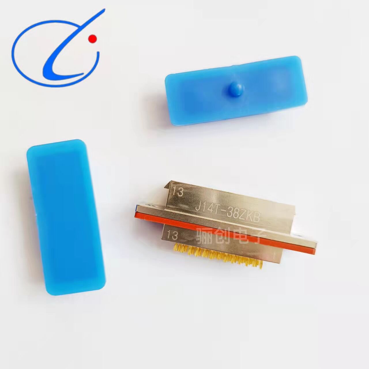 骊创矩形连接器 J14T-26ZKB   26芯插座电缆 接插件拍前咨询