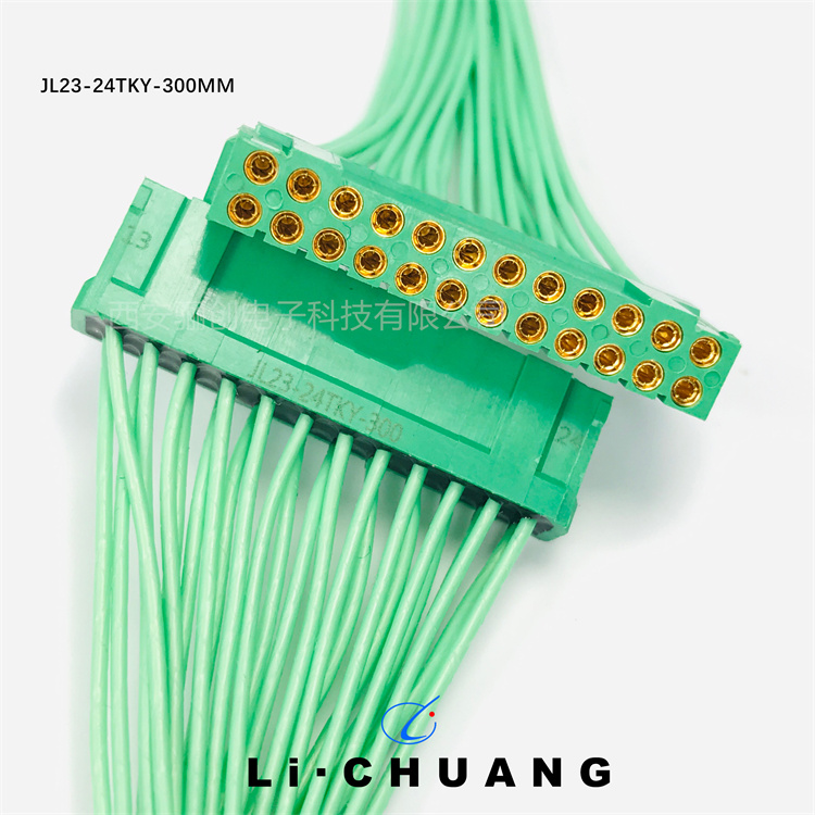 矩形连接器JL23-24TKH JL23-24TKY-300MM 航空接插件骊创供应