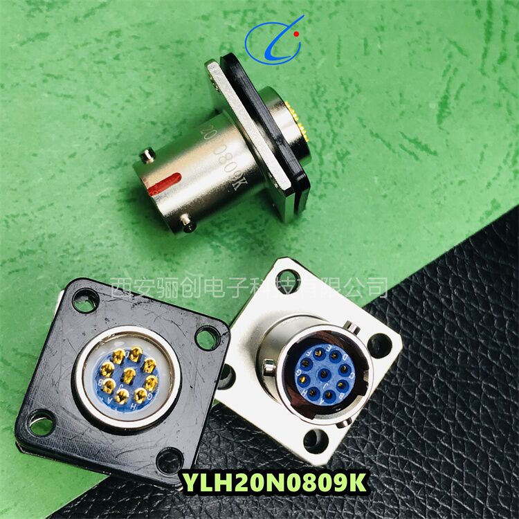 骊创供应圆形连接器YLH26N0804KE插头插座接插件电连接器