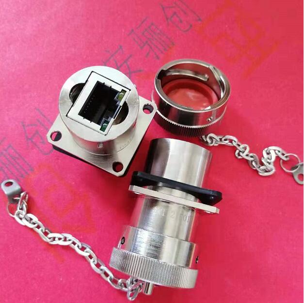 拍前咨询 YW电连接器YW120F02S1+金防插座航空接插件骊创