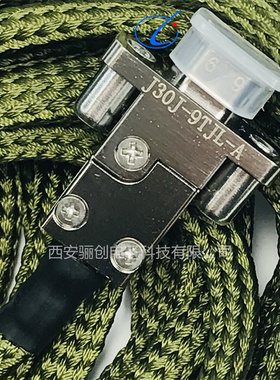 骊创供应矩形连接器J30J-9ZKWV58-J J30J-21TJL-A-5m-绿棉接插件