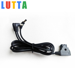 12V电源转接线5525 D-TAP V口转DC供电线摄像机纯铜线芯一分二 三