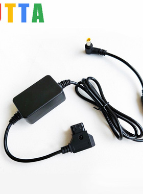 电源线 PXW-FX9 6K 摄像机适用于索尼FX9 FX6 Dtap供电线V口 黑色