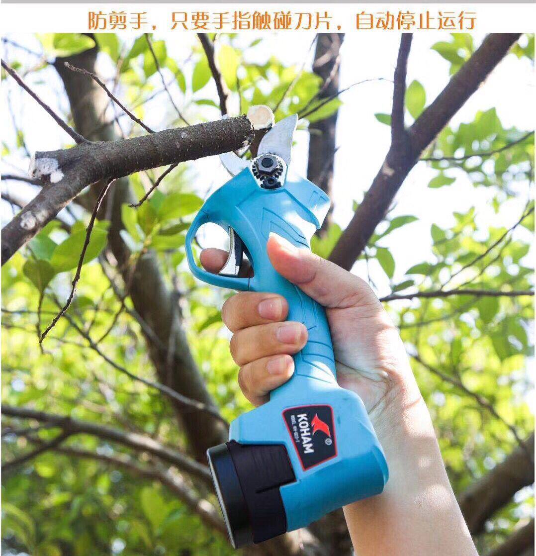 正品嘉航电动剪刀舒畅电动修枝剪锂电电锯电动剪高枝剪电动锯农用