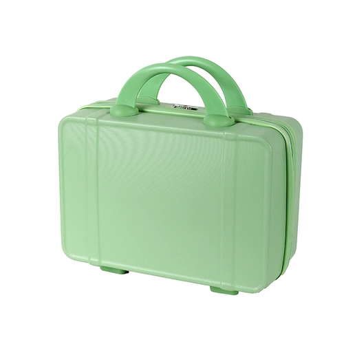 Ретро портативная вместительная и большая косметичка, портативный чемодан, сумка-органайзер, 14 дюймов