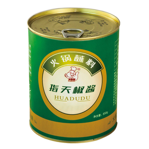 滑嘟嘟指天椒酱850g 火锅蘸料调料酱 品尚豆捞火锅专业蘸酱拌饭拌
