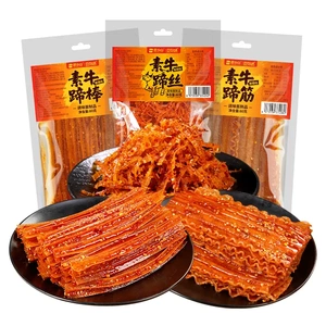 思乡山素牛蹄筋辣条湖南特产零食