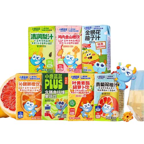 小鹿蓝蓝清润梨汁饮料雪梨纯水果