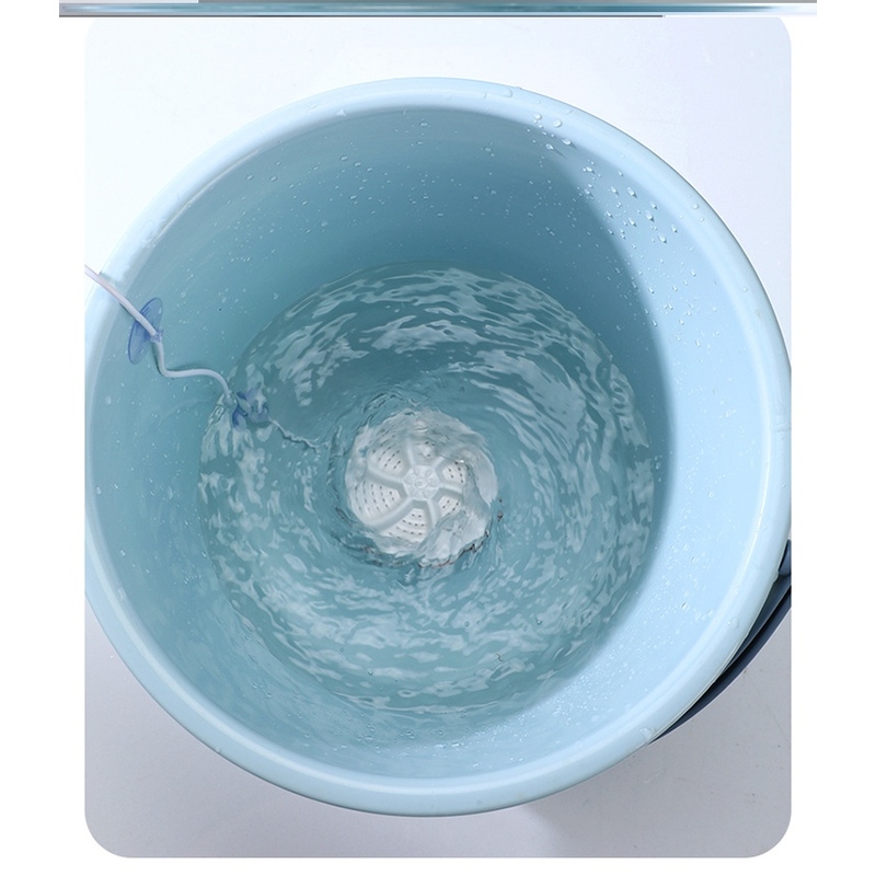 手掌洗衣机宿舍迷你小型涡轮旅行便携式水桶奶粉桶电动洗袜子神器