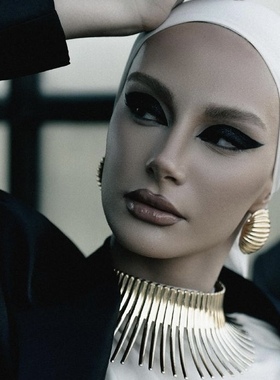 欧美中东非洲印度项圈个性夸张项链埃及艳后cos敦煌沙漠异域项链