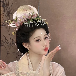 汉服头饰女古风发冠超仙流苏步摇发簪套装全套唐宋明制配饰品