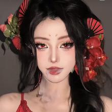 扇子头饰发簪新中式新娘结婚头饰旗袍秀禾服造型饰品古风扇形簪子
