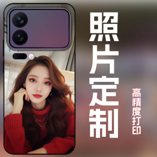 适用小米17pro手机壳定制照片图案私人订制定做全包防摔磨砂保护套17promax玻璃壳个性 潮17 DIY创意艺术照新款