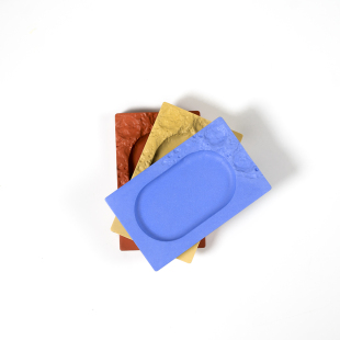 另一边水泥色块套装 饰块色样参考 36种颜色效果定制产品清水水泥装