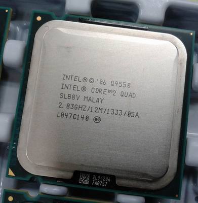 Intel 酷睿2 四核 Q9550 拆机正品成色好 2.83G  超强775 CPU