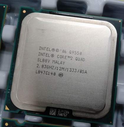 Intel 酷睿2 四核 Q9550 拆机正品成色好 2.83G  超强775 CPU