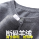 撤柜清仓 短款 针织羊绒开衫 女衫 2025秋季 圆领宽松外套大码 毛衣