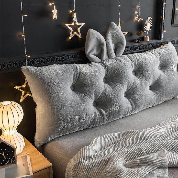 靠墊床頭大靠背中式兩用床頭靠絲絨車內新年抱枕套車上學習學生在類目 居家布藝, 靠墊/抱枕中 - 來自Buy2taobao.com提供專業的淘寶代購服務